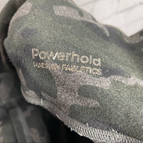 Fabletics Mid-Rise Camo Printed Powerhold Leggings - Picture 6 of 9